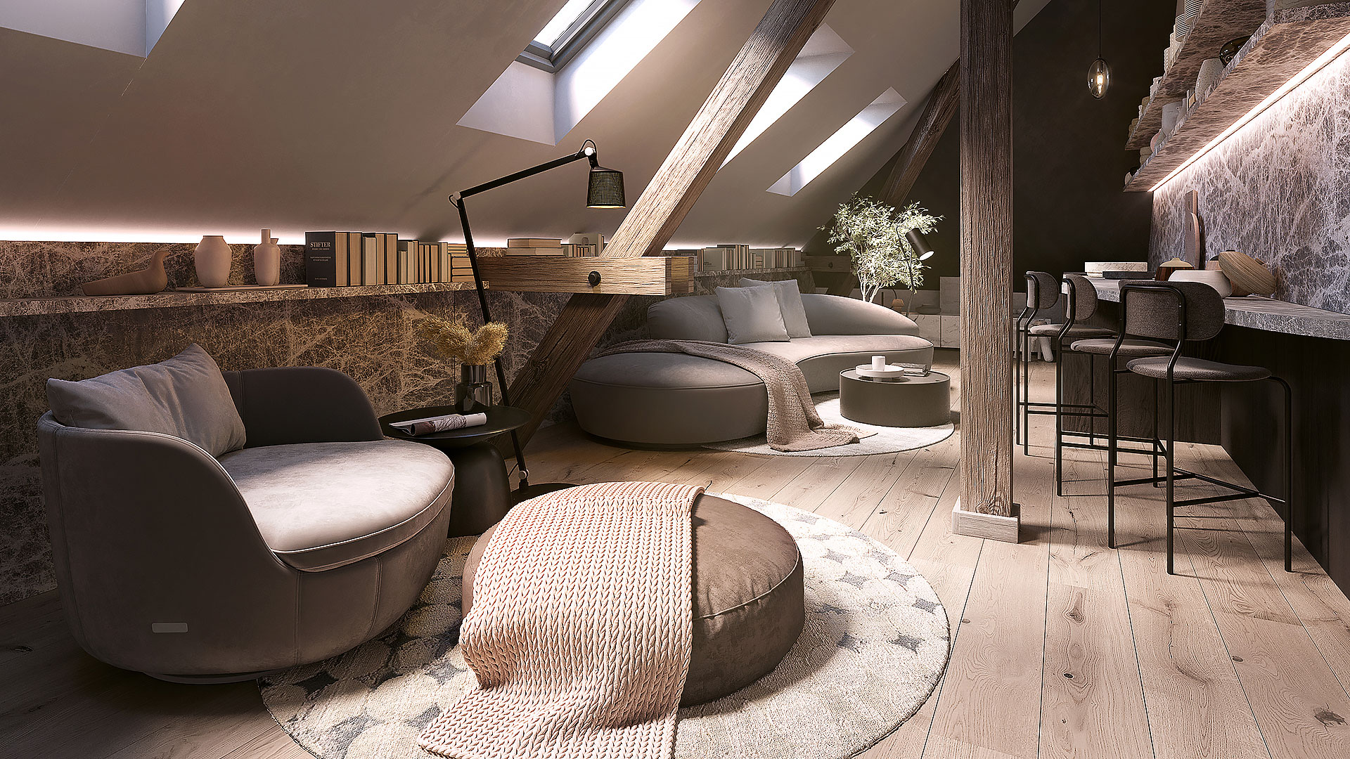 Půdní byty na míru